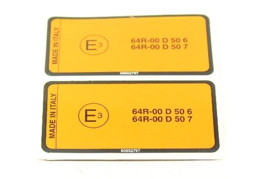 FIAT GROUP - PLAQUETTE - 60652797