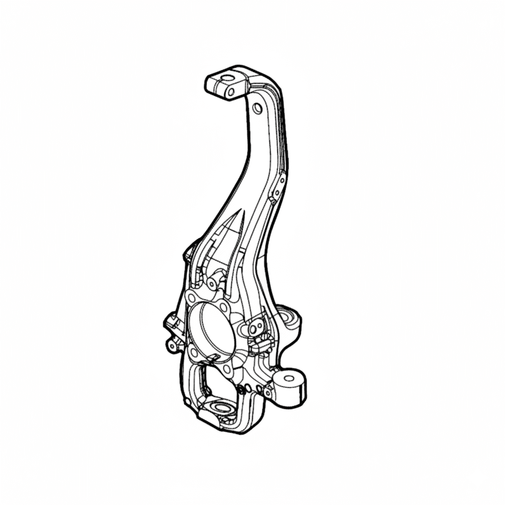 FIAT GROUP - RIGHT KNUCKLE - 50563149